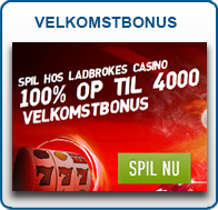 Ladbroke Casino Velkomstbonus